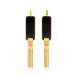 Dormeuses rondes Ashanti – noires