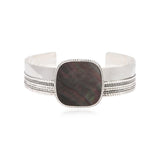 Bracelet manchette Ashanti – gris