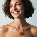 Collana larga con pendente Betty - dorata