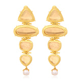 Boucles d'oreilles clips Bysance – cristal
