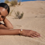 Bracciale sottile a catena Bysance – perla