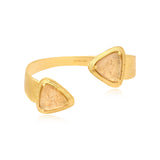 Bracciale rigido aperto Bysance – cristallo