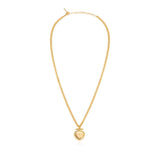 Collana pendente a pera Bysance – cristallo