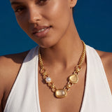 Collier ras du cou Bysance – cristal