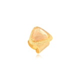 Bague ajustable triangulaire Bysance – cristal