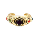Bracelet manchette Carmen – multicolore
