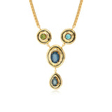 Collier Carmen – bleu vert