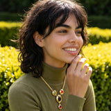 Collier Carmen – mehrfarbig
