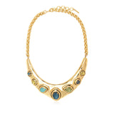 Collier Carmen – bleu vert