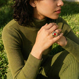 Adjustable Carmen Ring – Red