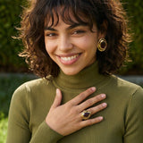 Bague ajustable Carmen – violeta