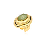 Bague ajustable Carmen – verte