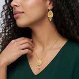 Pendientes Dakota - perla