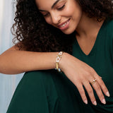 Pulsera ajustable Dakota - perla