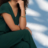 Pulsera ajustable Dakota - verde