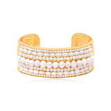 Bracelet Manchette Dalila – Weiß