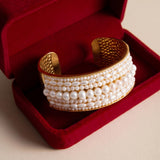 Bracelet Manchette Dalila – Weiß