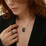 Collier Dalila – schwarz