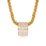 Collier Dalila – blanc