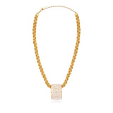 Collier Dalila – blanc