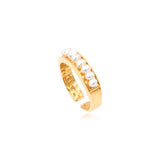 Bague ajustable Dalila – weiß