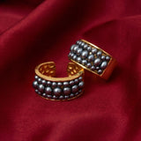 Bague ajustable Dalila – noire