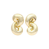 Clips oversize Féeria – goldfarben