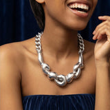 Collar Féeria – plateado