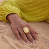 Bague ajustable Gilda – dorée