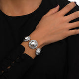 Gloria Signature Round Chain Bracelet – Silver