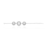 Gloria Signature Round Chain Bracelet – Silver