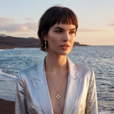 Collana con pendente Océane – bianca