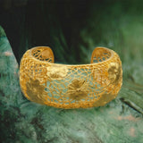 Bracelet manchette Serenata – dorée