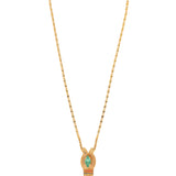 Collar ajustable Sol - Verde