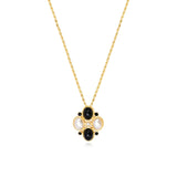 Collier Tosca – noir et blanc