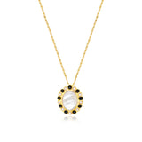 Collier Tosca – perlmuttfarben
