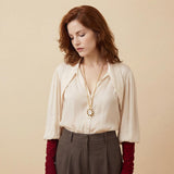 Collier Tosca – perlmuttfarben