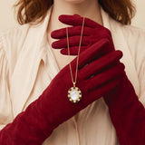 Collier Tosca – perlmuttfarben
