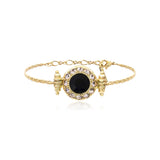 Bracelet chaîne Traviata – noir