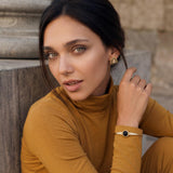 Bracelet jonc Traviata – nero
