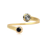 Bracelet toi & moi Traviata – noir