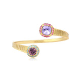 Traviata 'You & Me' Bracelet – Green and Pink