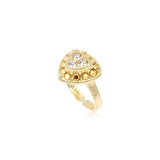 Bague ajustable Traviata – dorée