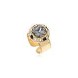 Bague ajustable Traviata – nera