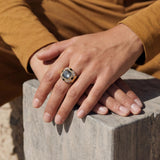 Bague ajustable Traviata – nera