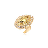 Bague ajustable Traviata – dorée